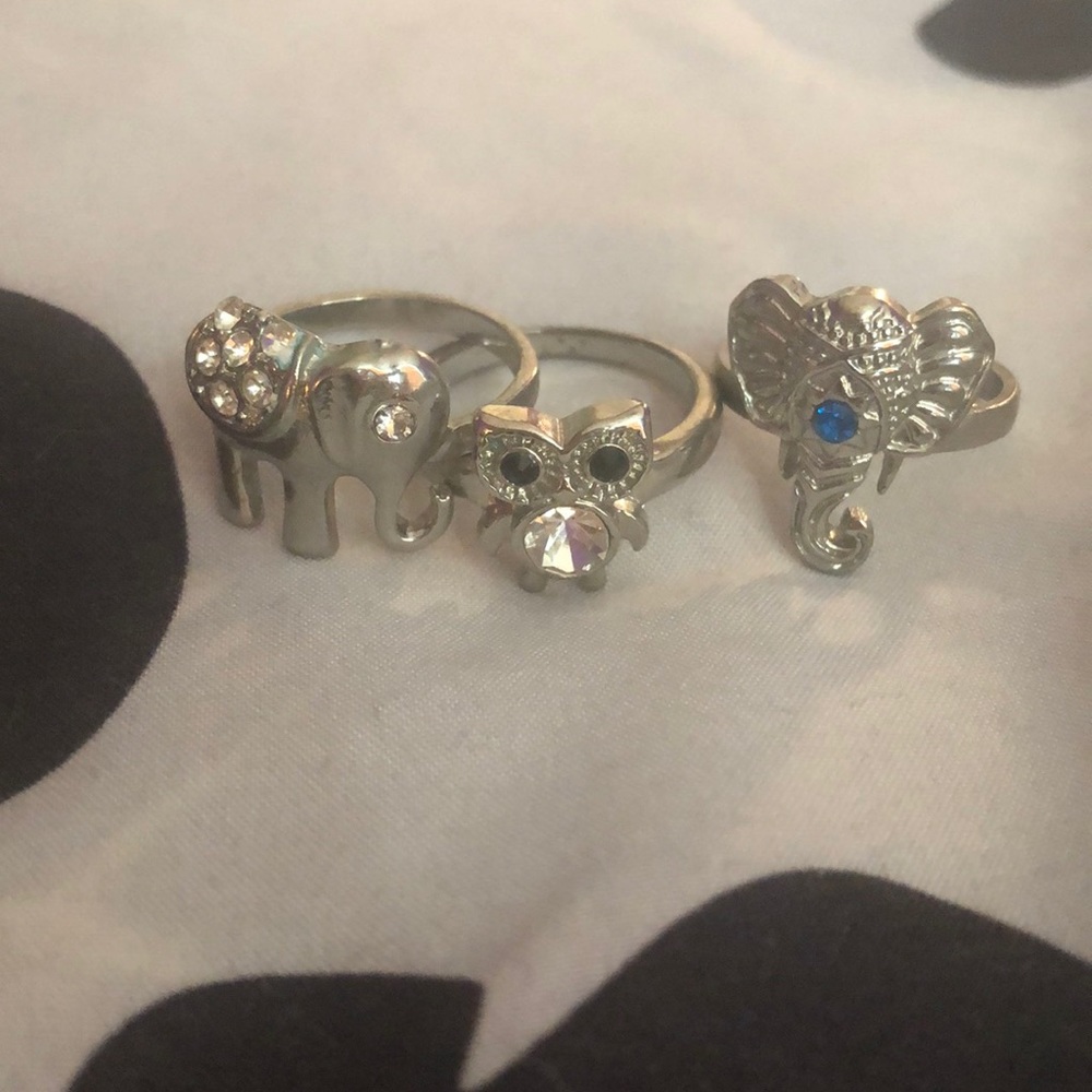Three Animal Rings Bundle